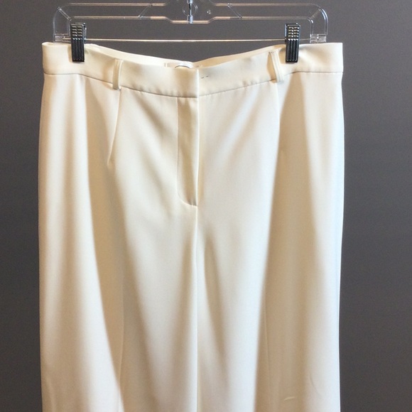 10 Talbots winter white fully lined dress pants - Picture 6 of 16